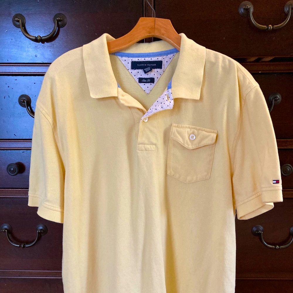 Tommy Hilfiger Polo Yellow
